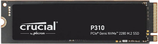 Crucial P310 500GB SSD, PCIe Gen4 NVMe M.2 2280, Up to 6,600MB/s