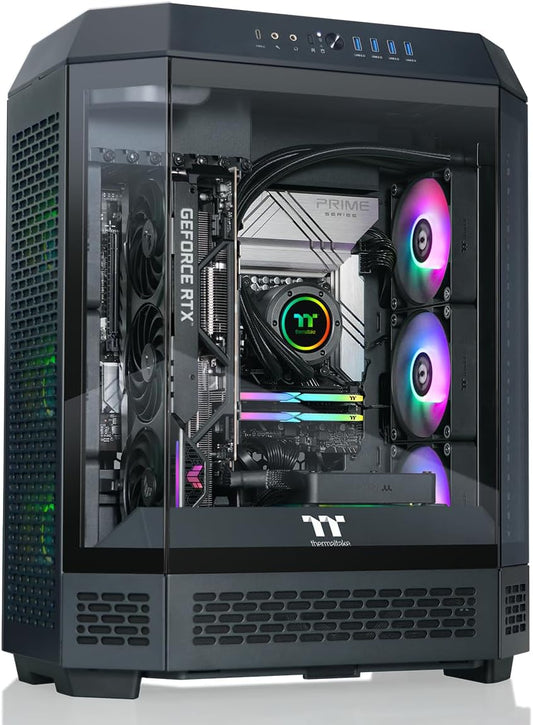 Gaming Desktop (AMD Ryzen™ 7 9800X3D, ToughRam 32GB DDR5 6400MT/s RGB Memory, NVIDIA® GeForce RTX™ 5080, 2TB NVMe M.2, WiFi, Windows 11)