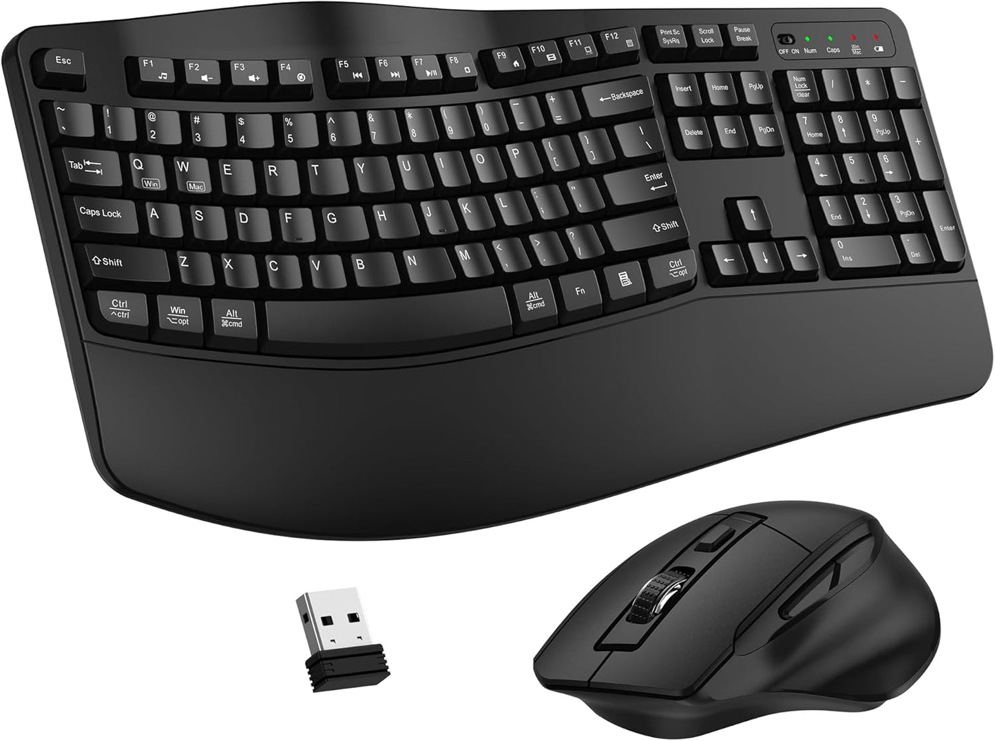 Wireless Keyboard and Mouse Combo 2.4G