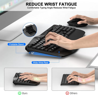 Wireless Keyboard and Mouse Combo 2.4G