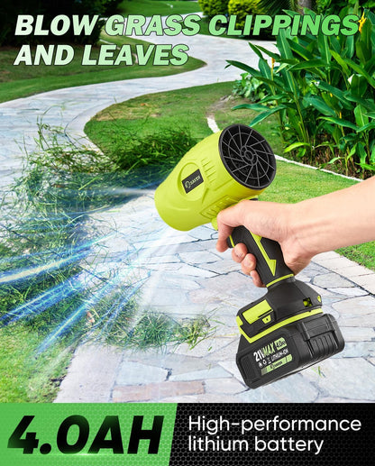 Saker Cordless Leaf Blower Handheld Blower Portable Dust Cleaner 180000 RPM
