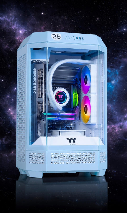 Gaming Desktop (AMD Ryzen™ 7 7800X3D, 32GB 6000MT/s DDR5 RGB Memory, NVIDIA GeForce® RTX 5070, 2TB NVMe M.2, WiFi, Windows 11)